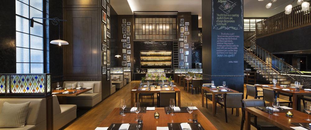 Hotel Jw Marriott Mumbai Sahar Airport Exteriér fotografie The interior of the restaurant