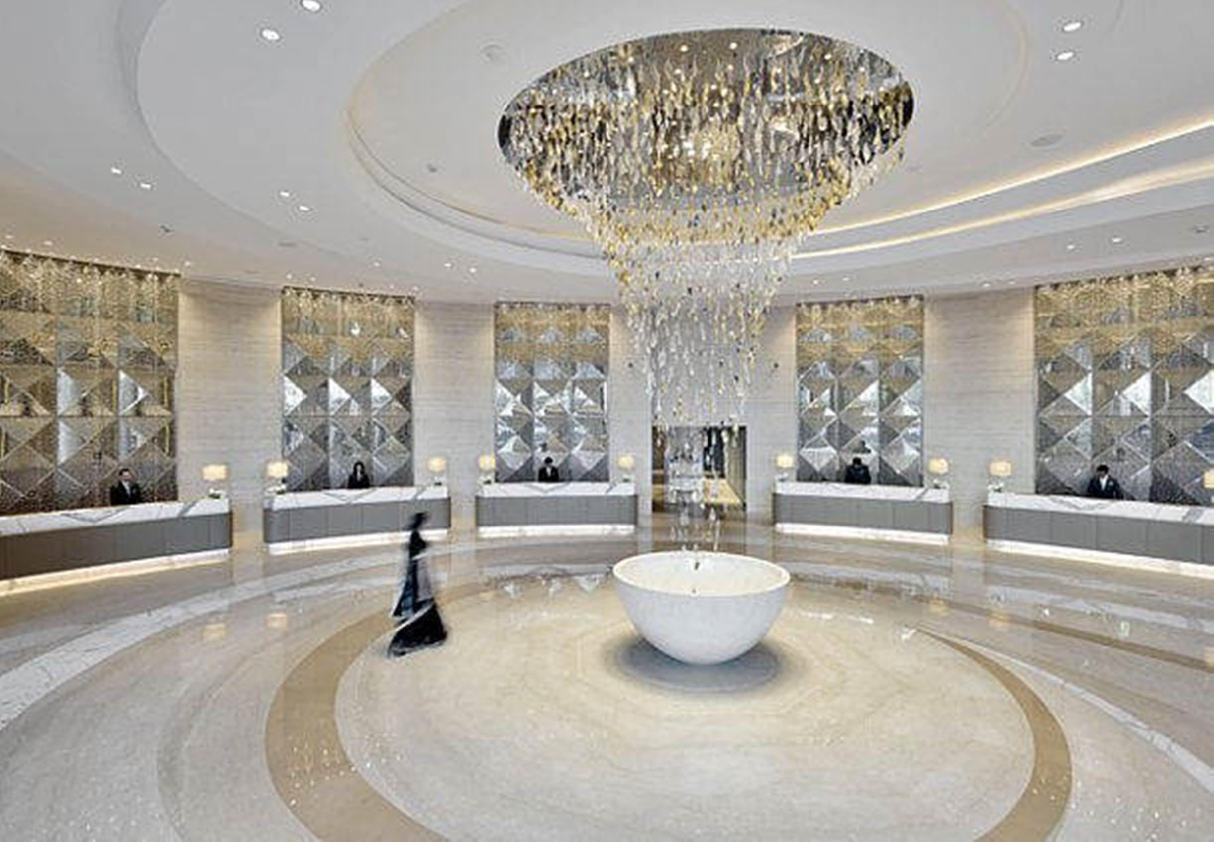 Hotel Jw Marriott Mumbai Sahar Airport Exteriér fotografie Lobby