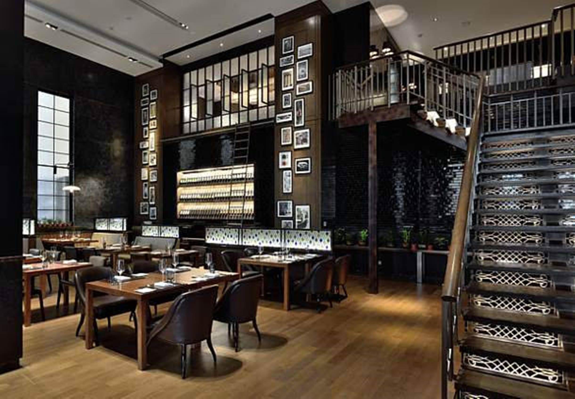 Hotel Jw Marriott Mumbai Sahar Airport Exteriér fotografie The interior of the restaurant