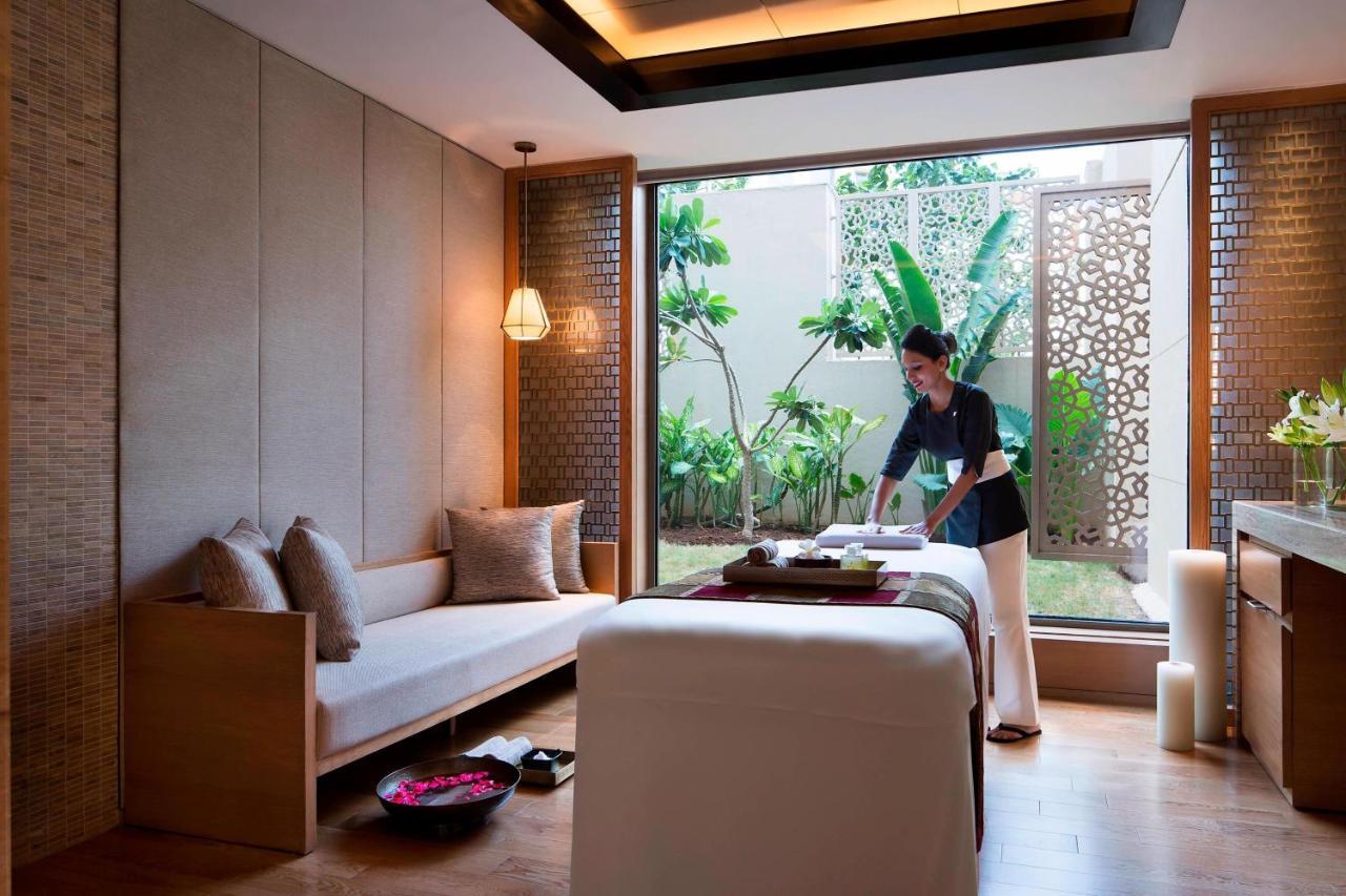 Hotel Jw Marriott Mumbai Sahar Airport Exteriér fotografie Spa at The Oberoi, Mumbai