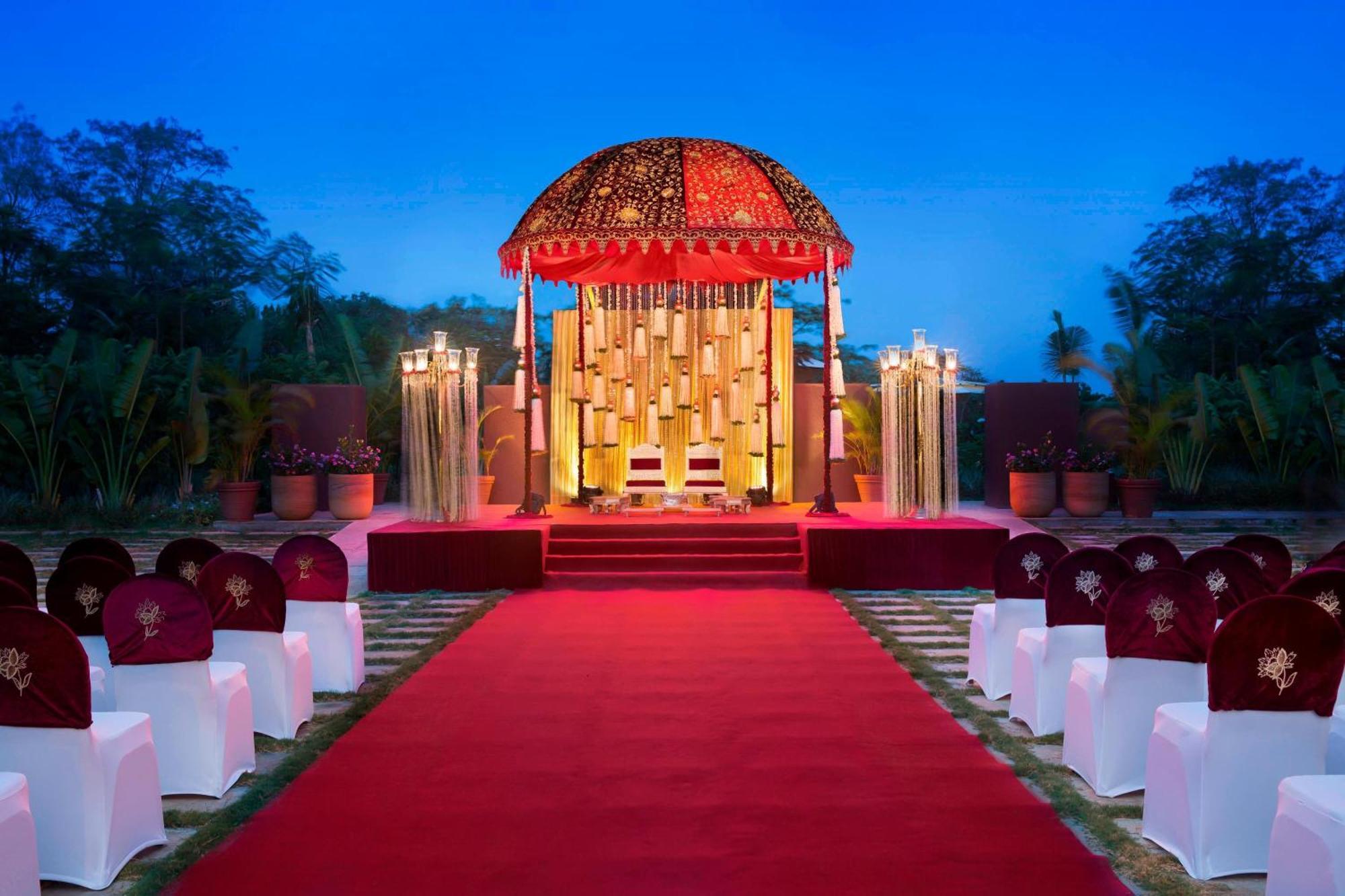 Hotel Jw Marriott Mumbai Sahar Airport Exteriér fotografie Mandap at Taj Bengal, Kolkata